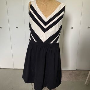 COPY - Black and white dress.